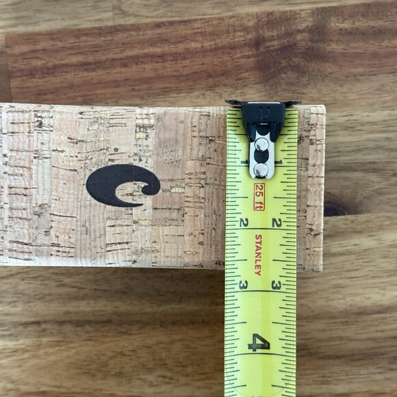 RARE UNIQUE COSTA DEL MAR SUNGLASSES CORK CASE AND DUST POUCH - Picture 13 of 13